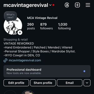 FOLLOW ME on INSTAGRAM @MCAVintageRevival for expertly curated vintage